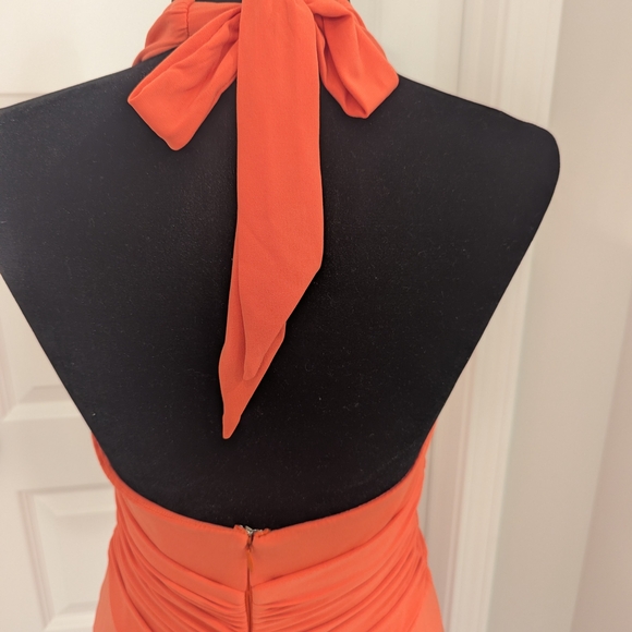 Cache Vibrant Orange Backless Dress - Picture 3 of 7